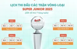 Lộ diện bảng đấu của 27 đội chơi tại Super Junior 2023