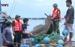 Hà Tĩnh: Bắt 2 tàu cá khai thác hải sản bằng lưới giã cào