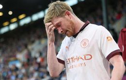 Nỗi lo của Manchester City khi thiếu Kevin de Bruyne trong khoảng thời gian dài