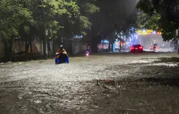 Mưa lớn kéo dài gây ngập úng cục bộ tại Điện Biên