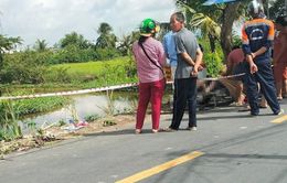 Long An: Phát hiện thi thể người đàn ông tử vong dưới mương nước