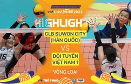 Highlights | CLB Suwon City (Hàn Quốc) vs ĐT Việt Nam 1 | VTV Cup Ferroli 2023