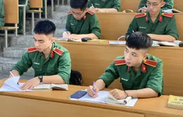Khối trường quân đội công bố điểm chuẩn xét tuyển đại học năm 2023