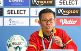 HLV trưởng Hoàng Anh Tuấn: “Trận bán kết ngày mai sẽ là trận đấu hấp dẫn”
