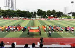 Khai mạc giải bóng đá 7 người sinh viên Hà Nội năm 2023