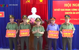 Bộ Công an khen thưởng đột xuất Công an tỉnh Quảng Nam