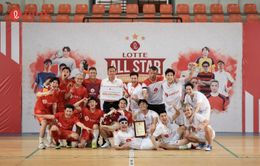 Sau Cầu Thủ Nhí, tập đoàn LOTTE ra mắt show bóng đá Futsal Allstar Challenge