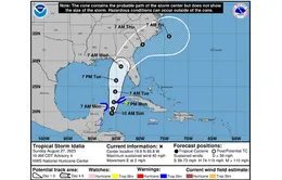 Bão nhiệt đới Idalia dự kiến sẽ mạnh lên và tấn công bang Florida