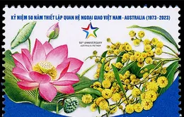 Phát hành bộ tem "50 năm thiết lập quan hệ ngoại giao Việt Nam - Australia (1973-2023)"