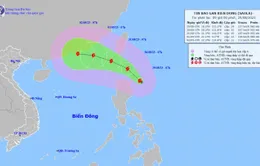 Xuất hiện thêm bão Haikui khiến quỹ đạo bão Saola khó lường