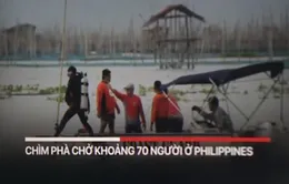 Chìm phà chở khoảng 70 người ở Philippines