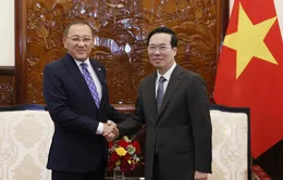 Chủ tịch nước tiếp Đại sứ Kazakhstan