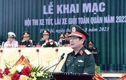 Khai mạc Hội thi xe tốt, lái xe giỏi toàn quân năm 2023