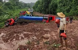 Toàn bộ người Việt mắc kẹt trên Đường 8 ở Lào được cứu hộ an toàn