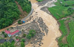 Mù Cang Chải tan hoang sau trận lũ lớn