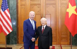 Tổng Bí thư Nguyễn Phú Trọng hội đàm với Tổng thống Hoa Kỳ Joe Biden