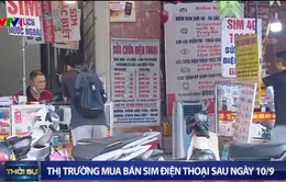 Thị trường mua bán SIM điện thoại sau ngày 10/9