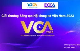 Lần đầu tiên phát động Giải thưởng Sáng tạo Nội dung số Việt Nam - VCA