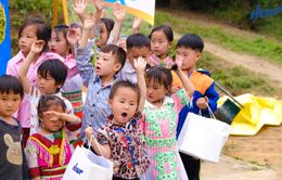HIUP tiếp tục hành trình mang sữa đến cho trẻ em vùng cao Lào Cai