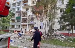 Nổ khí gas tòa nhà chung cư ở Nga, 5 người thiệt mạng