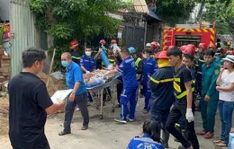 TP Hồ Chí Minh: Hai nạn nhân vụ sập nhà 4 tầng đã qua nguy kịch