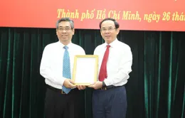 Ông Nguyễn Phước Lộc giữ chức Phó Bí thư Thành ủy TP Hồ Chí Minh