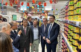 Hàng hóa Việt Nam lên kệ siêu thị Pháp