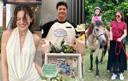 Diễn viên Việt tuần qua: Thanh Sơn mừng tuổi mới, Lan Phương đưa con đi cưỡi ngựa