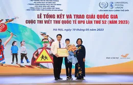 Học sinh Việt Nam xuất sắc giành giải Ba Cuộc thi Viết thư quốc tế UPU lần thứ 52