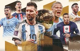 Công bố danh sách rút gọn danh hiệu Quả bóng Vàng 2023: Có Messi, vắng Ronaldo