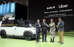 CES 2024: Uber hợp tác với Kia sản xuất xe điện ưu việt