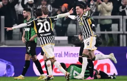 Juventus áp sát ngôi đầu của Inter Milan