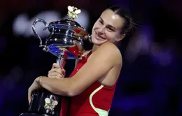 Sabalenka lần thứ hai liên tiếp vô địch Australia mở rộng