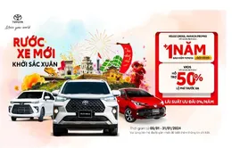 Đón quà năm mới 2024 cùng Toyota Việt Nam với ưu đãi cực khủng