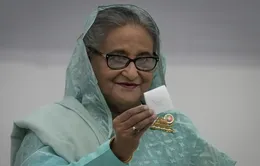 Thủ tướng Bangladesh Sheikh Hasina đắc cử nhiệm kỳ thứ 5