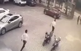 Truy bắt kẻ cướp ngân hàng tại Nghệ An