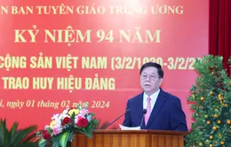 Ban Tuyên giáo Trung ương họp mặt kỷ niệm 94 năm Ngày thành lập Đảng