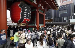 Du khách đến Nhật Bản tăng mạnh trong dịp Tết Nguyên đán