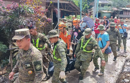 Lở đất ở Philippines: Số người chết tăng lên 92, tiếp tục tìm kiếm người mất tích