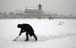 Cảnh báo không khí lạnh mạnh tại Trung Quốc