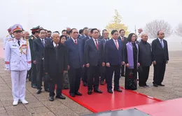 Lãnh đạo Đảng, Nhà nước vào Lăng viếng Chủ tịch Hồ Chí Minh nhân kỷ niệm 94 năm Ngày thành lập Đảng