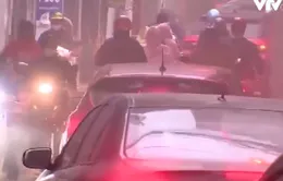 Người dân Hà Nội chật vật trên con đường ngày nào cũng kẹt xe