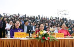 Phó Chủ tịch nước Võ Thị Ánh Xuân dự Lễ khai hội chùa Tam Chúc