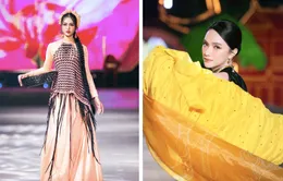 Model Minh Anh sánh bước Võ Hoàng Yến, Hương Giang trên sàn catwalk