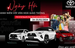 Đón 2024 cùng “Ngày hội Thanh niên với văn hóa giao thông năm 2024” của Toyota