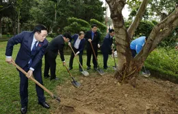 Chủ tịch Quốc hội Vương Đình Huệ dự Lễ khởi động Tháng Thanh niên và Tết trồng cây 2024