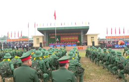 Các tỉnh thành Quân khu 4 tổ chức giao nhận quân