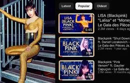 Video của LISA (BLACKPINK) được xem nhiều nhất trên YouTube "France TV"