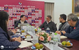 Lãnh đạo LĐBĐVN và HLV Philippe Troussier họp triển khai kế hoạch ĐTQG và U23 QG năm 2024