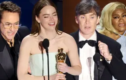 Chiến thắng tại Oscar 2024: "Oppenheimer" thắng lớn, "Barbie" nhận một giải khiêm tốn